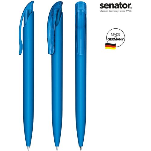 senator® Challenger Soft Touch Druckkugelschreiber (Art.-Nr. CA252972) - senator® Challenger Soft Touch Druckkug...