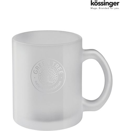 Kössinger Carina Tasse (Art.-Nr. CA257405) - Kössinger Glas Carina, das außen satin...