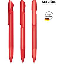 senator® Evoxx Polished Recycled Druckkugelschreiber (rot 186) (Art.-Nr. CA257695)