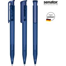 senator® Super Hit Clear Druckkugelschreiber (blau 2757) (Art.-Nr. CA258119)