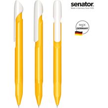 senator® Evoxx Duo Polished Recycled Druckkugelschreiber (gelb 7408) (Art.-Nr. CA258993)