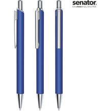 roubill Arvent Soft Touch Druckkugelschreiber (blau) (Art.-Nr. CA265119)