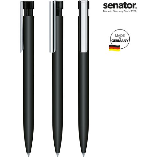 senator® Liberty Soft Touch MC Druckkugelschreiber (Art.-Nr. CA287695) - senator® Liberty Soft Touch MC Druckkug...