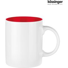 Kössinger Carina Tasse (weiß-rot) (Art.-Nr. CA296565)