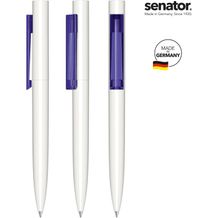 senator® Headliner Polished Basic Drehkugelschreiber (weiß / violett 267) (Art.-Nr. CA300712)