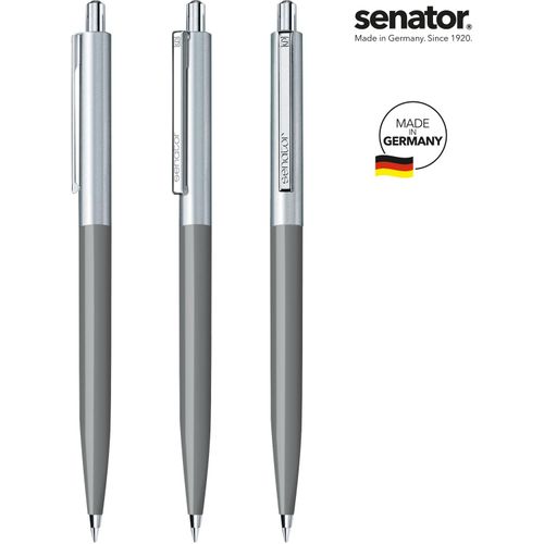 senator® Point Metal Druckkugelschreiber (Art.-Nr. CA302915) - senator® Point Metal Polished Druckkuge...