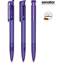senator® Super Hit Clear SG Druckkugelschreiber (violett 267) (Art.-Nr. CA306912)