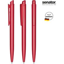 senator® Dart Polished Druckkugelschreiber (rot 201) (Art.-Nr. CA314544)
