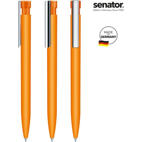 senator® Liberty Soft Touch MC Druckkugelschreiber (Art.-Nr. CA337013) - senator® Liberty Soft Touch MC Druckkug...