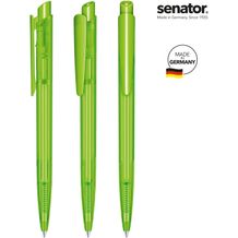 senator® Dart Clear Druckkugelschreiber (grün 376) (Art.-Nr. CA346236)