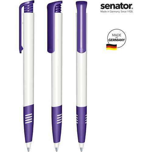 senator® Super Hit Polished Basic SG Druckkugelschreiber (Art.-Nr. CA360051) - senator® Super Hit Polished Basic S...