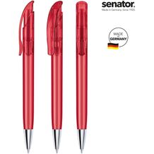 senator® Challenger Clear MT Connected Pen Druckkugelschreiber (rot 201) (Art.-Nr. CA365915)