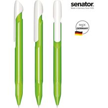 senator® Evoxx Duo Polished Recycled Druckkugelschreiber (grün 376) (Art.-Nr. CA385209)