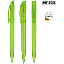 senator® Challenger Frosted Druckkugelschreiber (grün 376) (Art.-Nr. CA392753)