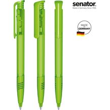 senator® Super Hit Clear SG Druckkugelschreiber (grün 376) (Art.-Nr. CA411370)