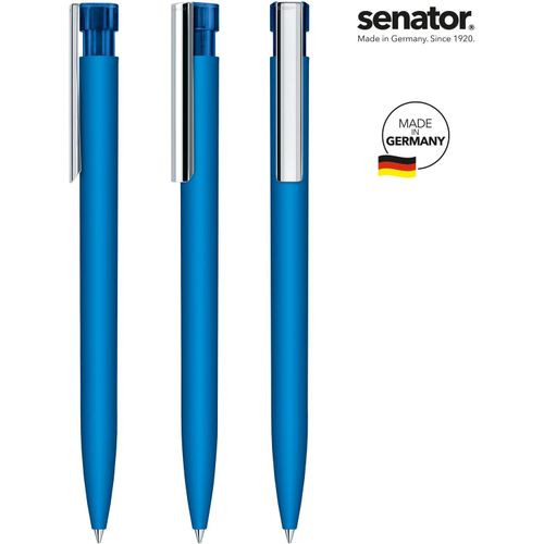 senator® Liberty Soft Touch MC Druckkugelschreiber (Art.-Nr. CA445646) - senator® Liberty Soft Touch MC Druckkug...