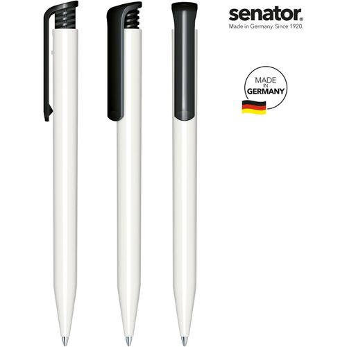 senator® Super Hit Polished Basic Druckkugelschreiber (Art.-Nr. CA473482) - senator® Super Hit Polished Basic Druck...
