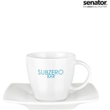 senator® Maxim Espresso Set Tasse mit Untertasse (weiß) (Art.-Nr. CA487133)