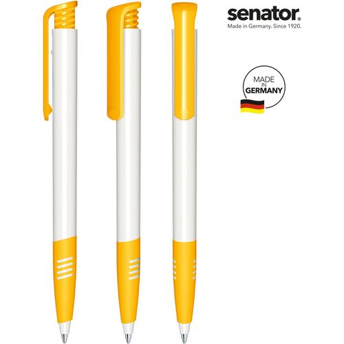 senator® Super Hit Polished Basic SG Druckkugelschreiber (Art.-Nr. CA524949) - senator® Super Hit Polished Basic S...