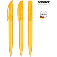 senator® Challenger Frosted Druckkugelschreiber (gelb 7408) (Art.-Nr. CA553243)