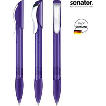 senator® Hattrix Clear SG MC Druckkugelschreiber (violett 267) (Art.-Nr. CA559872)