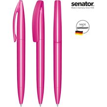 senator® Bridge Polished Drehkugelschreiber (pink rhodamine red) (Art.-Nr. CA573269)