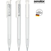 senator® Super Hit Frosted Druckkugelschreiber (weiß) (Art.-Nr. CA605169)
