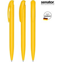 senator® Nature Plus Matt Druckkugelschreiber (gelb 123) (Art.-Nr. CA610197)
