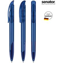 senator® Challenger Clear SG Druckkugelschreiber (blau 2757) (Art.-Nr. CA612196)
