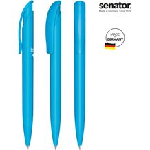 senator® Challenger  Matt Recycled Druckkugelschreiber (blau 279) (Art.-Nr. CA641327)
