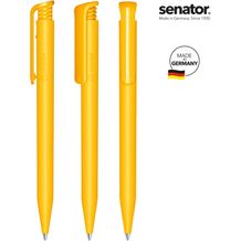 senator® Super Hit Matt Recycled  Druckkugelschreiber (gelb 7408) (Art.-Nr. CA677215)