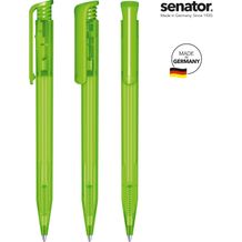 senator® Super Hit Frosted Druckkugelschreiber (grün 376) (Art.-Nr. CA681549)