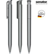 senator® Super Hit Polished Druckkugelschreiber (grau Cool Gray 9) (Art.-Nr. CA686030)