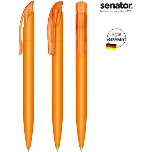 senator® Challenger Soft Touch Druckkugelschreiber (Art.-Nr. CA693091) - senator® Challenger Soft Touch Druckkug...