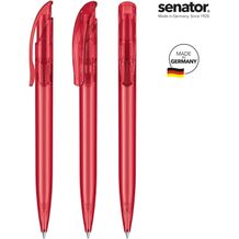 senator® Challenger Clear Druckkugelschreiber (rot 201) (Art.-Nr. CA726066)
