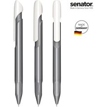senator® Evoxx Duo Polished Recycled Druckkugelschreiber (grau Cool Gray 9) (Art.-Nr. CA783863)