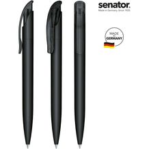 senator® Challenger Soft Touch Druckkugelschreiber (Schwarz) (Art.-Nr. CA811076)