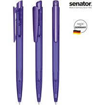 senator® Dart Clear Druckkugelschreiber (violett 267) (Art.-Nr. CA811709)