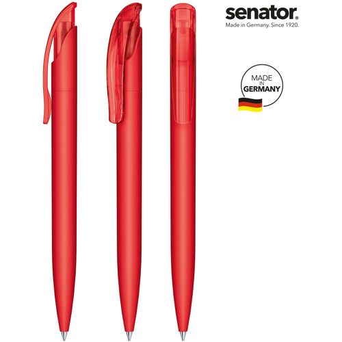 senator® Challenger Soft Touch Druckkugelschreiber (Art.-Nr. CA826954) - senator® Challenger Soft Touch Druckkug...