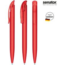 senator® Challenger Soft Touch Druckkugelschreiber (rot 186) (Art.-Nr. CA826954)