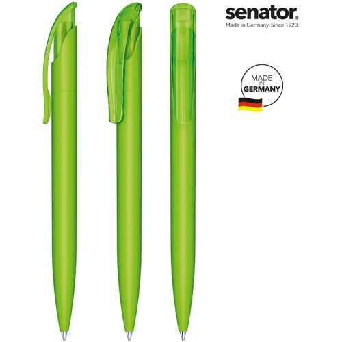 senator® Challenger Soft Touch Druckkugelschreiber (Art.-Nr. CA861218) - senator® Challenger Soft Touch Druckkug...