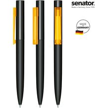 senator® Headliner Softtouch Drehkugelschreiber (schwarz / gelb 7408) (Art.-Nr. CA887055)
