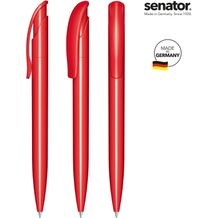 senator® Challenger Polished Druckkugelschreiber (rot 186) (Art.-Nr. CA901610)