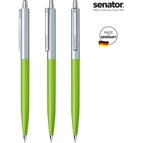 senator® Point Metal Druckkugelschreiber (Art.-Nr. CA910855) - senator® Point Metal Polished Druckkuge...
