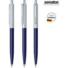 senator® Point Metal Druckkugelschreiber (blau 2757) (Art.-Nr. CA976012)