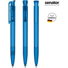 senator® Super Hit Clear SG Druckkugelschreiber (blau 2935) (Art.-Nr. CA984712)