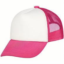 Kinder Trucker Cap (rosa, weiss) (Art.-Nr. CA060738)