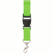 Lanyard 2,5cm mit Sicherheitsverschluss (grün) (Art.-Nr. CA098026)