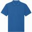 Prepster - Unisex Poloshirt (Royal Blue, Cream Heather Grey) (Art.-Nr. CA101290)
