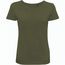 BS Moon Damen-T-Shirt, 150 g/m2, 100 % Bio-Baumwolle (Earthy Green) (Art.-Nr. CA101782)